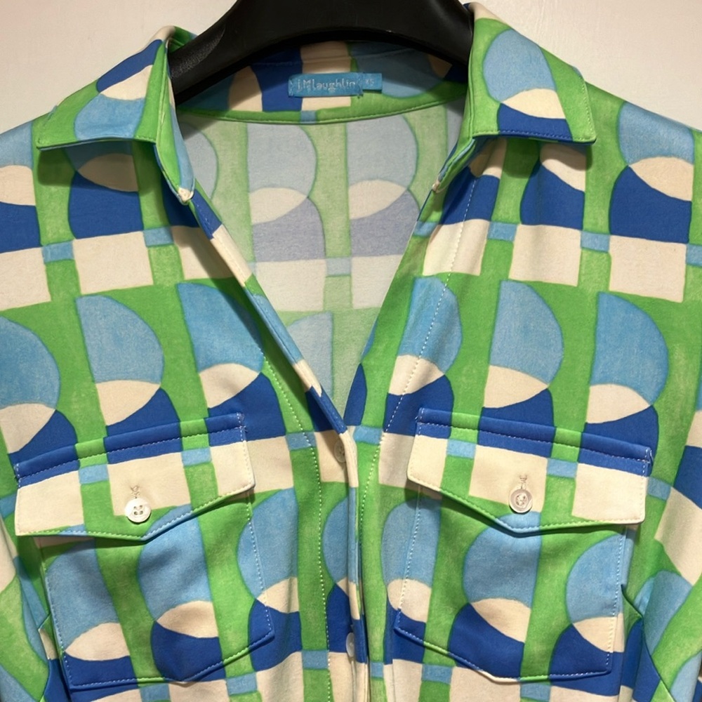 J McLaughlin shirt dress